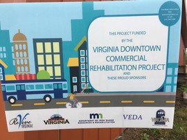 Downtown Grant Redevelopment Program Signage