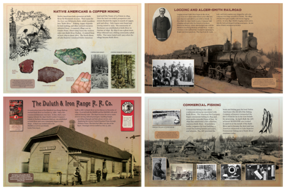 Knifer River Display Panels