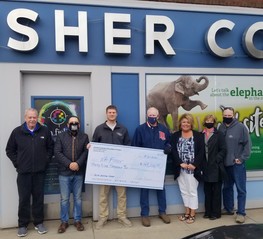 W.A. Fisher Check Presentation