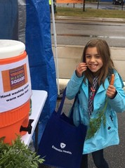 Girl at Virginia Farmers Market