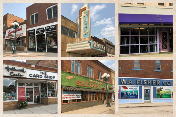 Virginia Downtown Collage