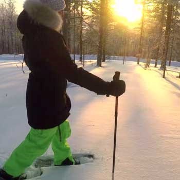 Snowshoe by Moonlight