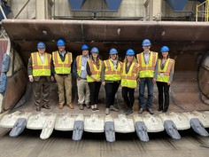 Commissioners at Komatsu