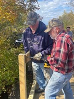 Snowmobile Trail Bridge Construction