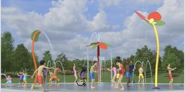Chisholm Splash Pad Rendering