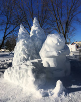 Ely Snow Sculpture