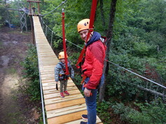 Wolf Ridge Environmental Learning Center Adventure Ropes Course