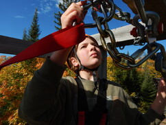 Wolf Ridge Environmental Learning Center Adventure Ropes Course