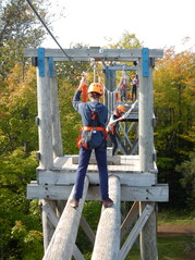 Wolf Ridge Environmental Learning Center Adventure Ropes Course