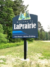 LaPrairie Sign