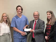 Dr. Crystal Chopp, Dr. Spencer Wihlm, Dr. Michael Zakula and Ely Mayor Heidi Omerza. 