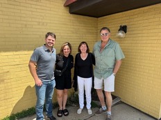 Brody and Kim Koebensky and Mary and Conrad Jacobsen