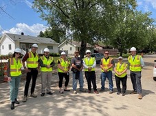 Hibbing community stakeholders visit watermain project