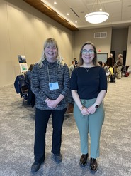 Minnesota Housing Partnership Director of Community Development Leah Hall and Iron Range Resources & Rehabilitation Commissioner Ida Rukavina 