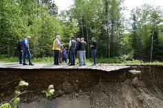 Flood Damage in Biwabik, Minnesota