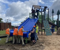 Cotton Park Playground Build, Coleraine