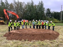 Hibbing Economic Development Authority Groundbreaking Participants