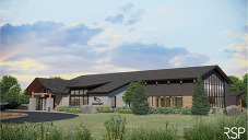 Giants Ridge Pool and Sauna House Rendering