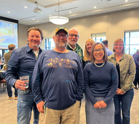 Back Row: Pete Kero, Jim Beauregard, Beth Pierce, Sarah Ciochetto  Front  Row: Zach Johns,  Ida Rukavina