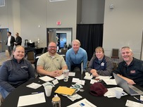 Attendees at Arrowhead Coalition of Trails Event