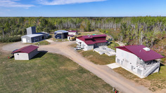 Babbitt wastewater treatment facility exterior