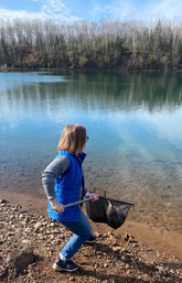 Commissioner Ida Rukavina Fish Stocking