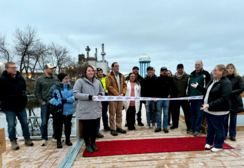Silver Lake Trail and Floating Pier Ribbon-Cutting Ceremony