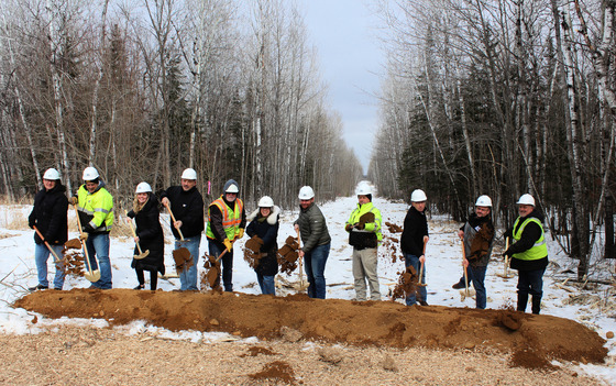 Hibbing Watermain Ground Breaking