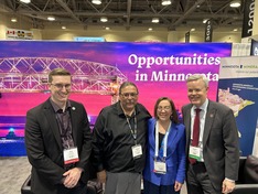 Arik Forsman, Robert Moyer, Commissioner Ida Rukavina, Baxter Hunt, U.S. Consulate General, Canada