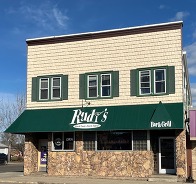 Exterior of Rudy's Bar & Grill, Aurora