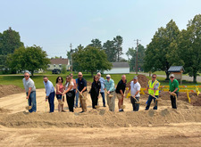 Warming Shack and Recreation Building Groundbreaking Participants
