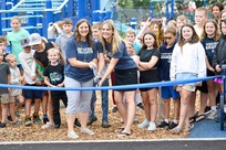 Ribbon cutting for Lincoln Inclusive Playground in Hibbing