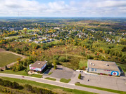 Aerial photo of the city of Eveleth, Minnesota