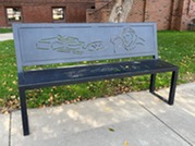 Artistic Bench in Bovey