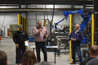 Jason Wobbema, Advanced Machine Guarding Solutions ribbon cutting