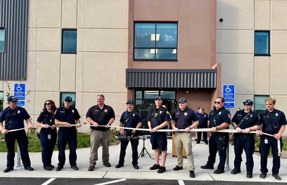 Virginia Public Safety Facility Ribbon Cutting