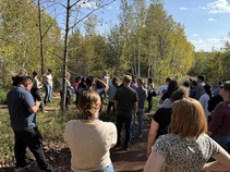 Economic Development Association of Minnesota Tour of Redhead Mountain Bike Park