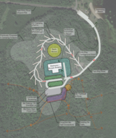 Map of Carey Lake Trail, Hibbing