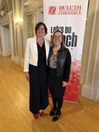 APEX President/CEO Rachel Johnson and Iron Range Resources & Rehabilitation Commissioner Ida Rukavina