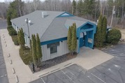 Aerial View of Clinton Township Building