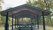 Milford Mine Memorial Park Pavilion Picnic Tables