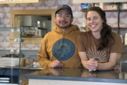 Superior Creamery owners Alexander Beebe-Giudice and Christine Sayler