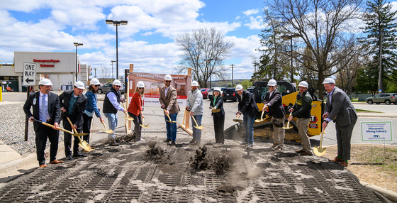 Essentia Health-Virginia groundbreaking ceremony