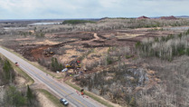 Central Range Transportation Facility project aerial
