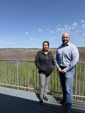 IRRR Tribal Liaison Billie Isham-Gillen and Climate & Energy Policy Advisor Jason Janisch