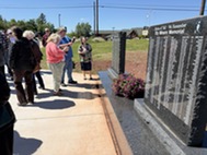 Pioneer Mine Historical Site Memorial Dedication 