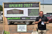 Brandon Seppala at Pohaki groundbreaking