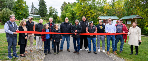 Mesabi Trail Ribbon cutting