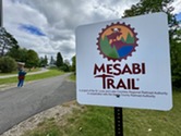 Mesabi Trail sign