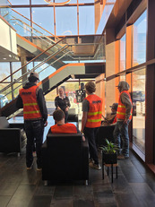 Mountain Iron-Buhl students at L&M Radiator